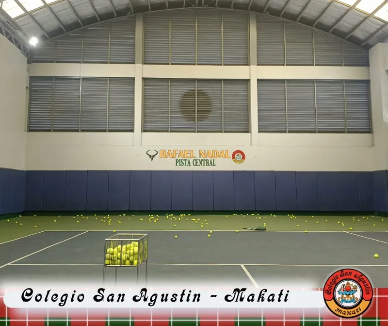 Rafael Nadal Pista Central court at Colegio San Agustin Makati