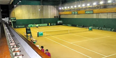 Tournament court at Valle Verde Country Club